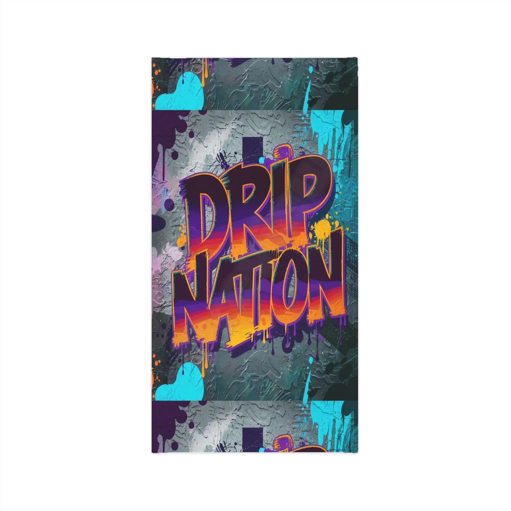 Graffiti-Style Midweight Neck Gaiter, Urban Wear, Street Style Accessory, Cool Summer Protection, Festival Fashion Must-Have, Drip [...].