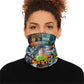 Graffiti-Style Midweight Neck Gaiter, Urban Wear, Street Style Accessory, Cool Summer Protection, Festival Fashion Must-Have, Drip [...].
