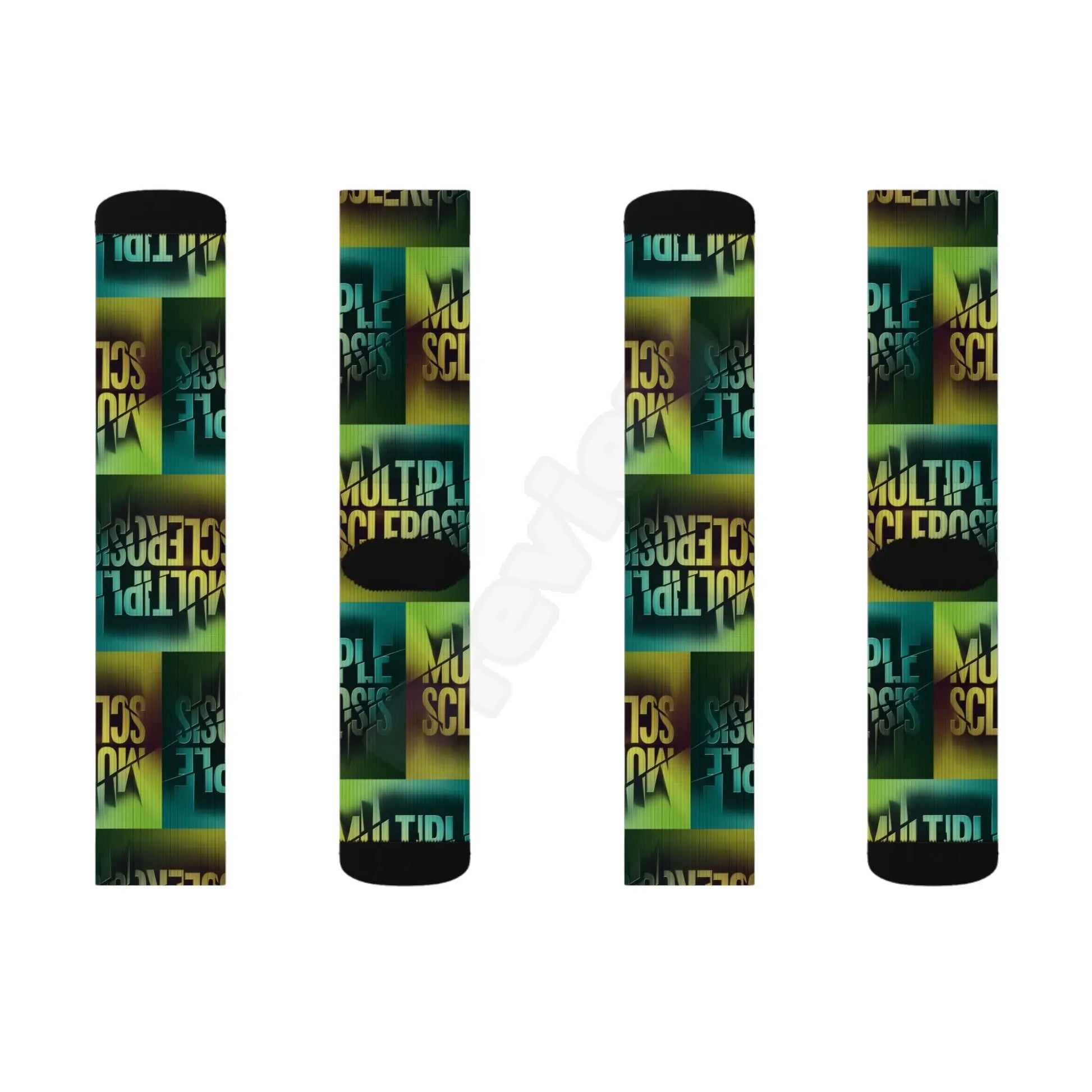 Multiple Sclerosis (MS) Sublimation Socks Printify