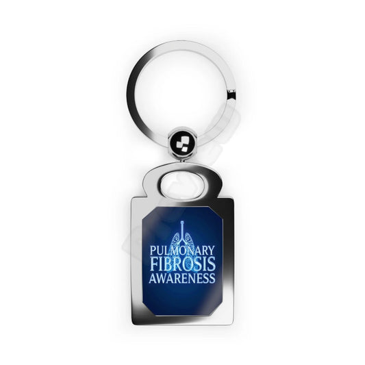 PULMONARY FIBROSIS key ring.