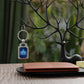 PULMONARY FIBROSIS key ring.