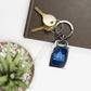 PULMONARY FIBROSIS key ring.