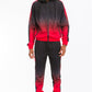 Ombre Hooded Suit Lime Milo