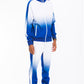 Ombre Hooded Suit Lime Milo