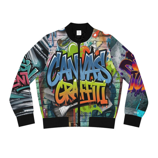 Women's Bomber Jacket (black).