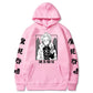 Japanese Anime Unisex Hoodies Sweatshirts Tops Canvas Graffitti