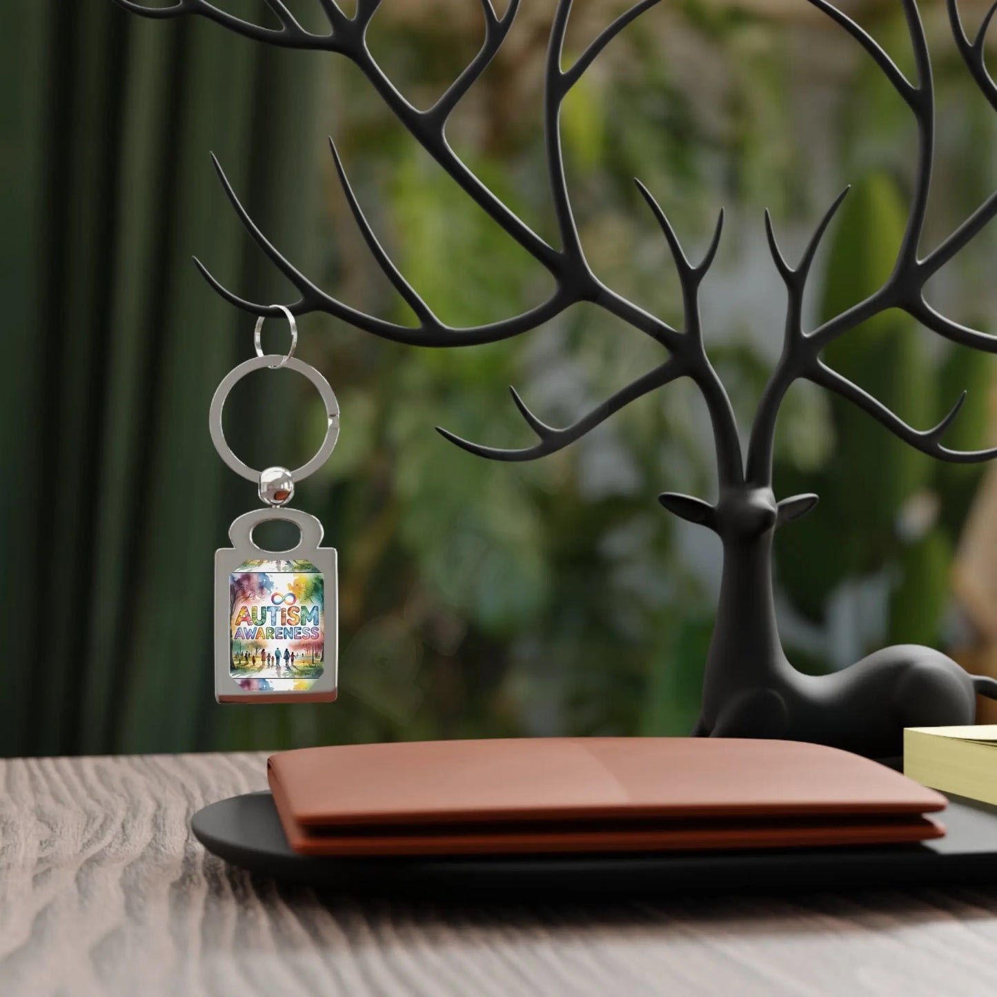 autism awareness key ring.