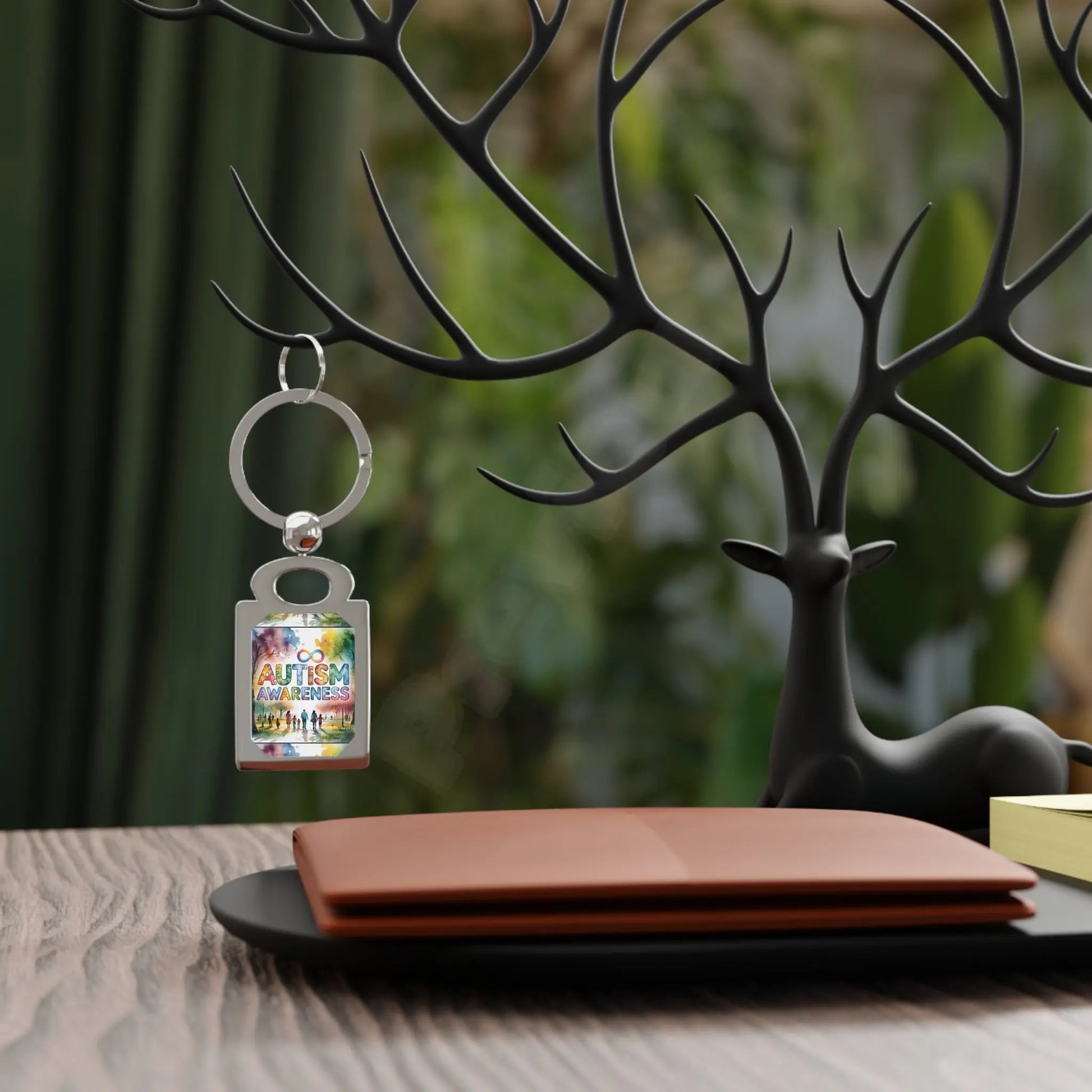autism awareness key ring.