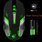 Ninja Dragon Stealth 7 Wireless Silent LED Gaming Mouse Yellow Pandora