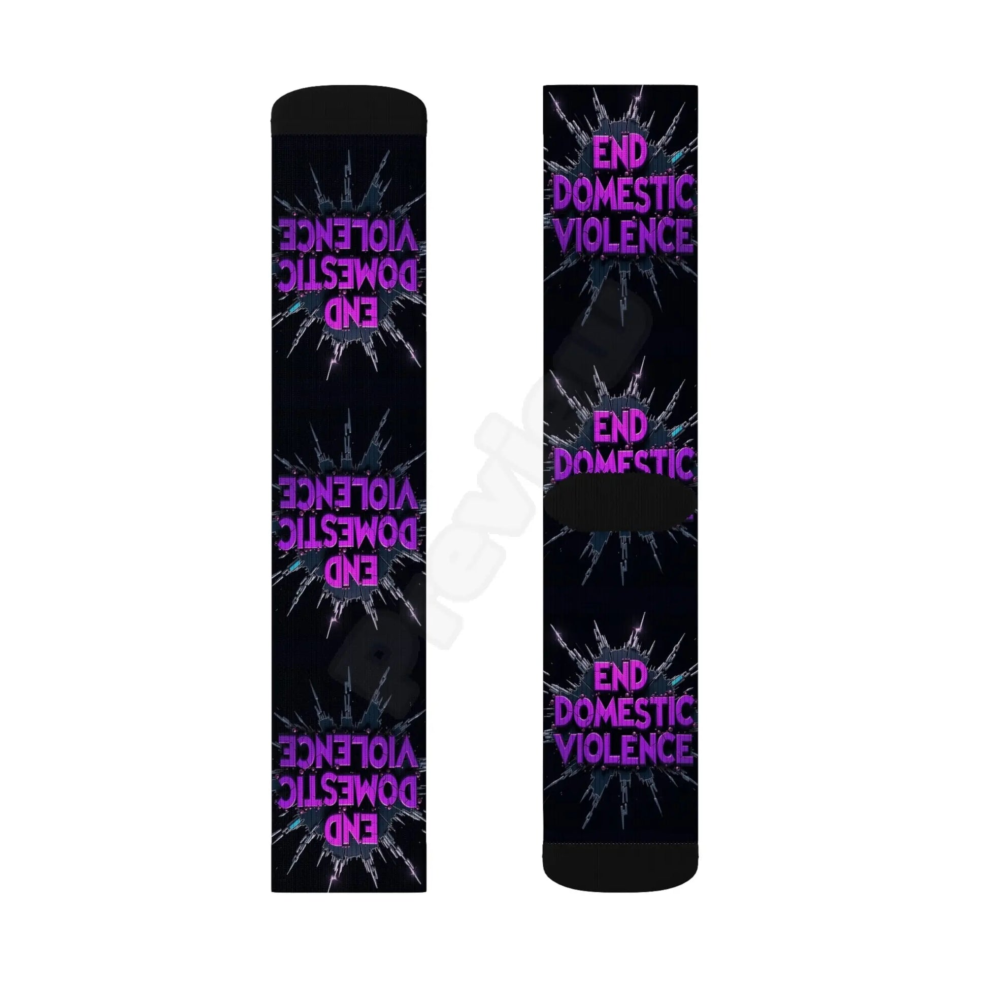 domestic violence Socks #3 Printify