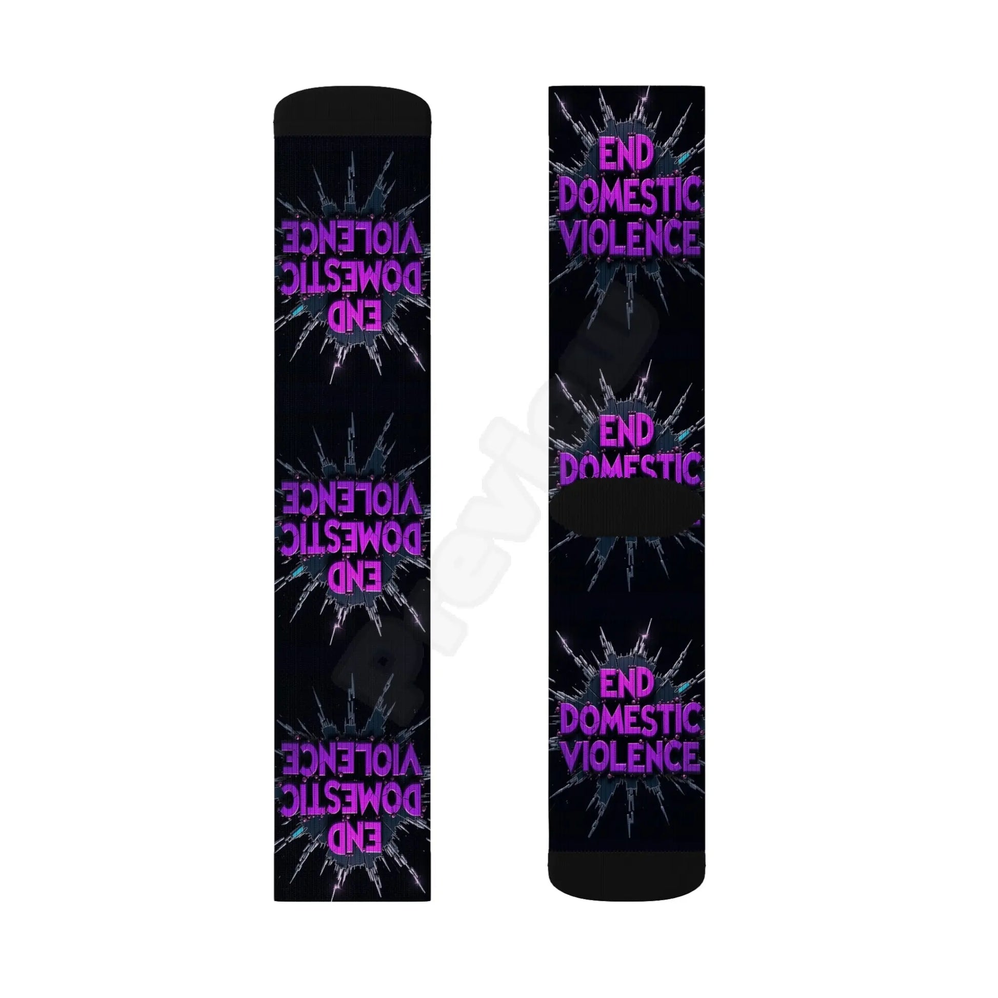 domestic violence Socks #3 Printify