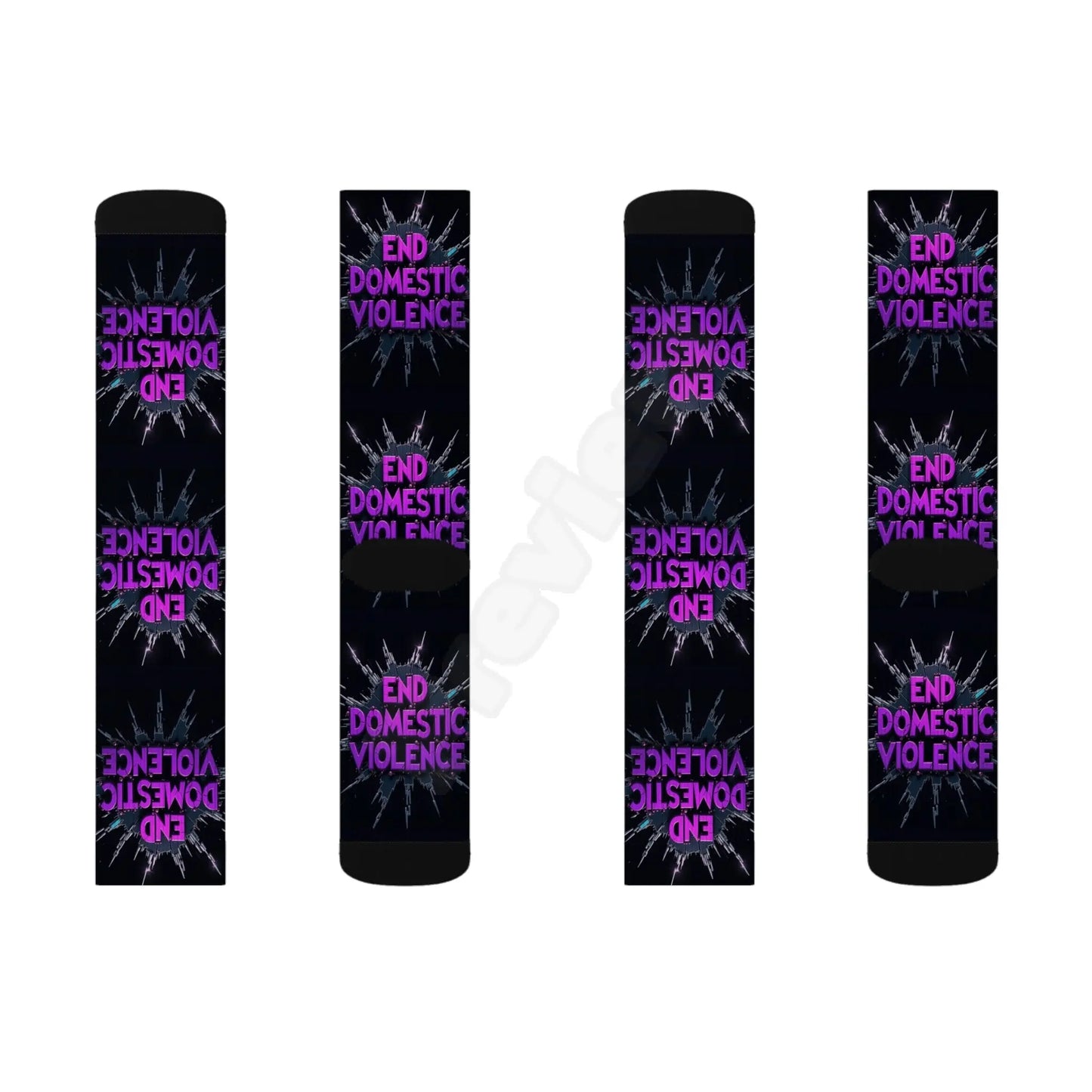 domestic violence Socks #3 Printify