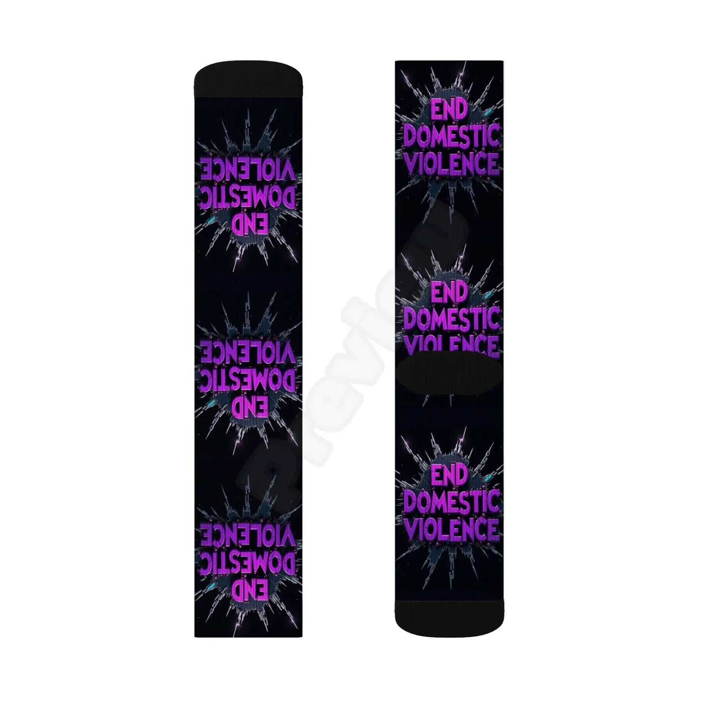 domestic violence Socks #3 Printify