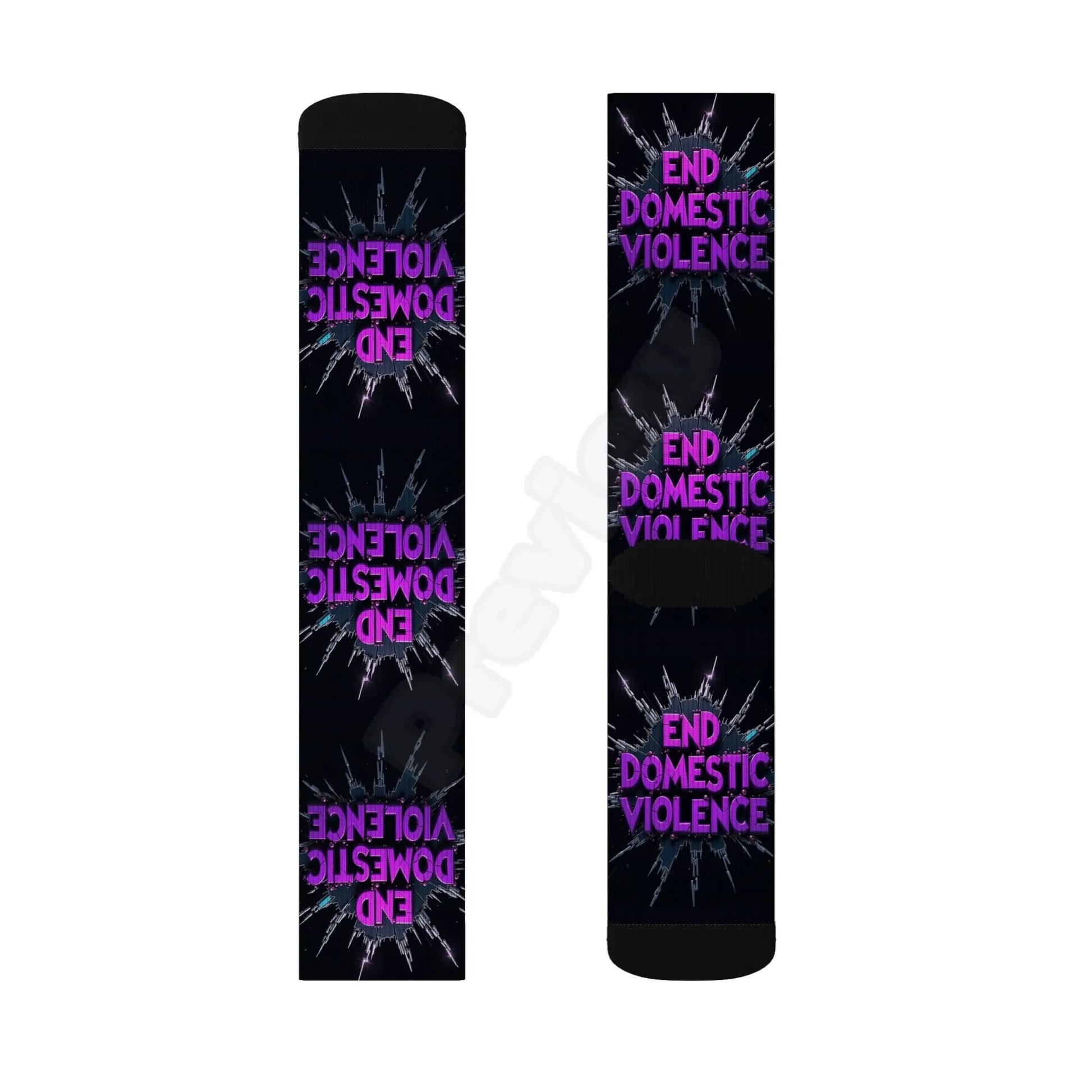 domestic violence Socks #3 Printify