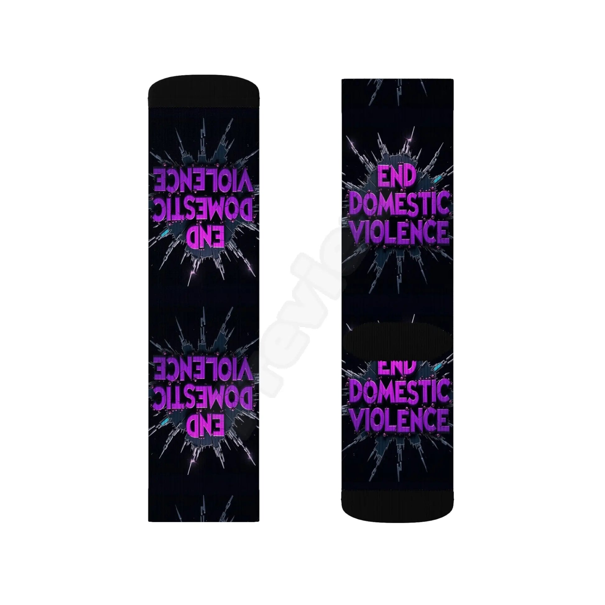 domestic violence Socks #3 Printify