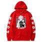Japanese Anime Unisex Hoodies Sweatshirts Tops Canvas Graffitti