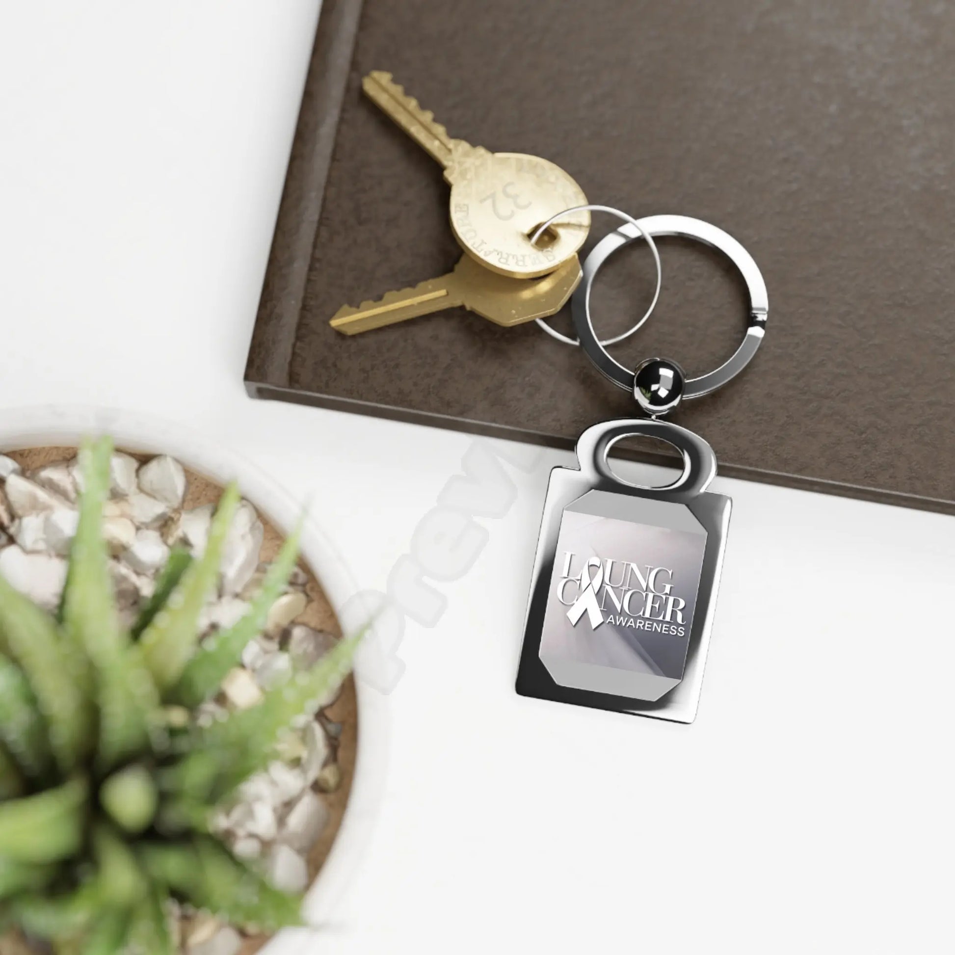 lung cancer #2 key ring.