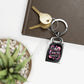 lung cancer key ring.