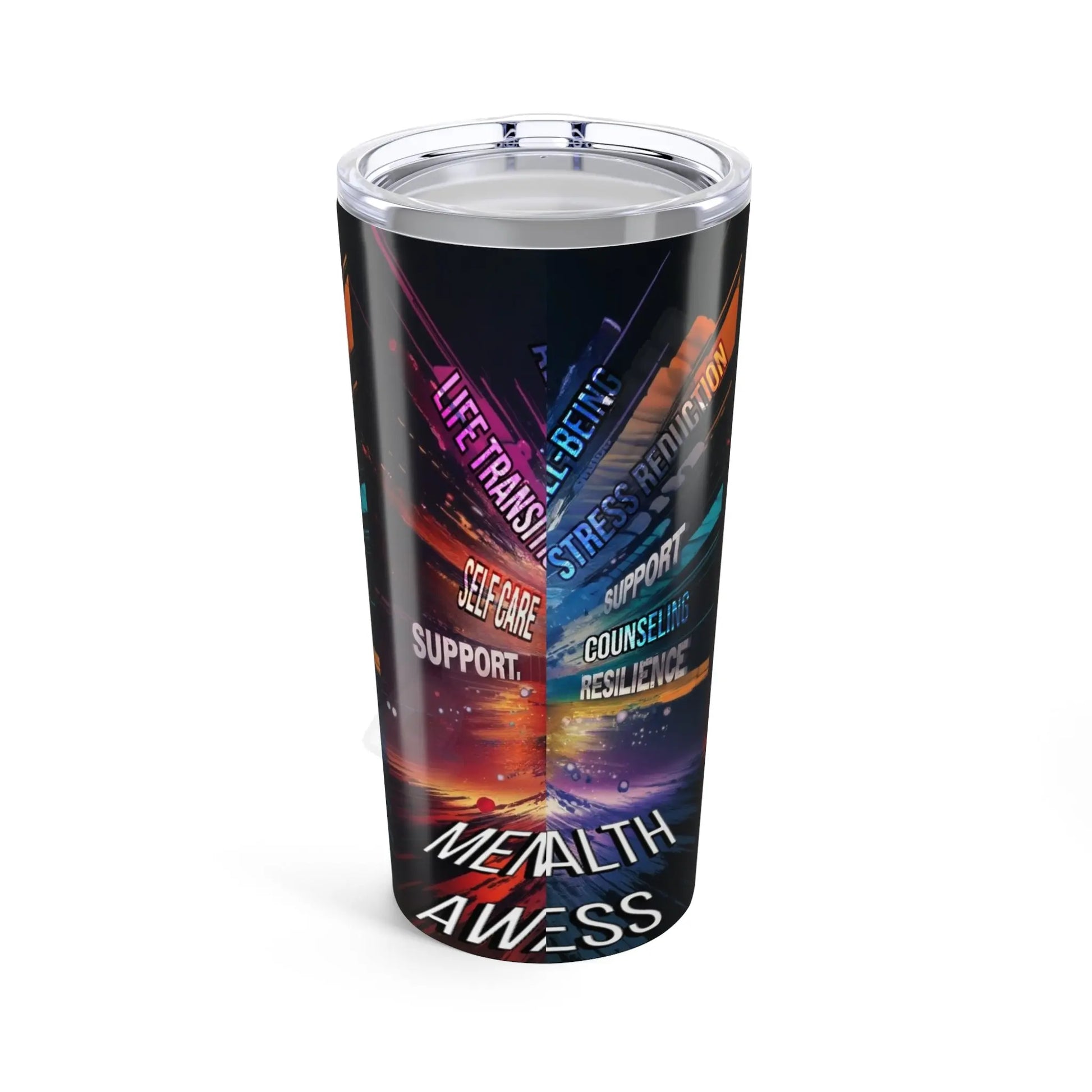 mental health explosion Tumbler 20oz Printify