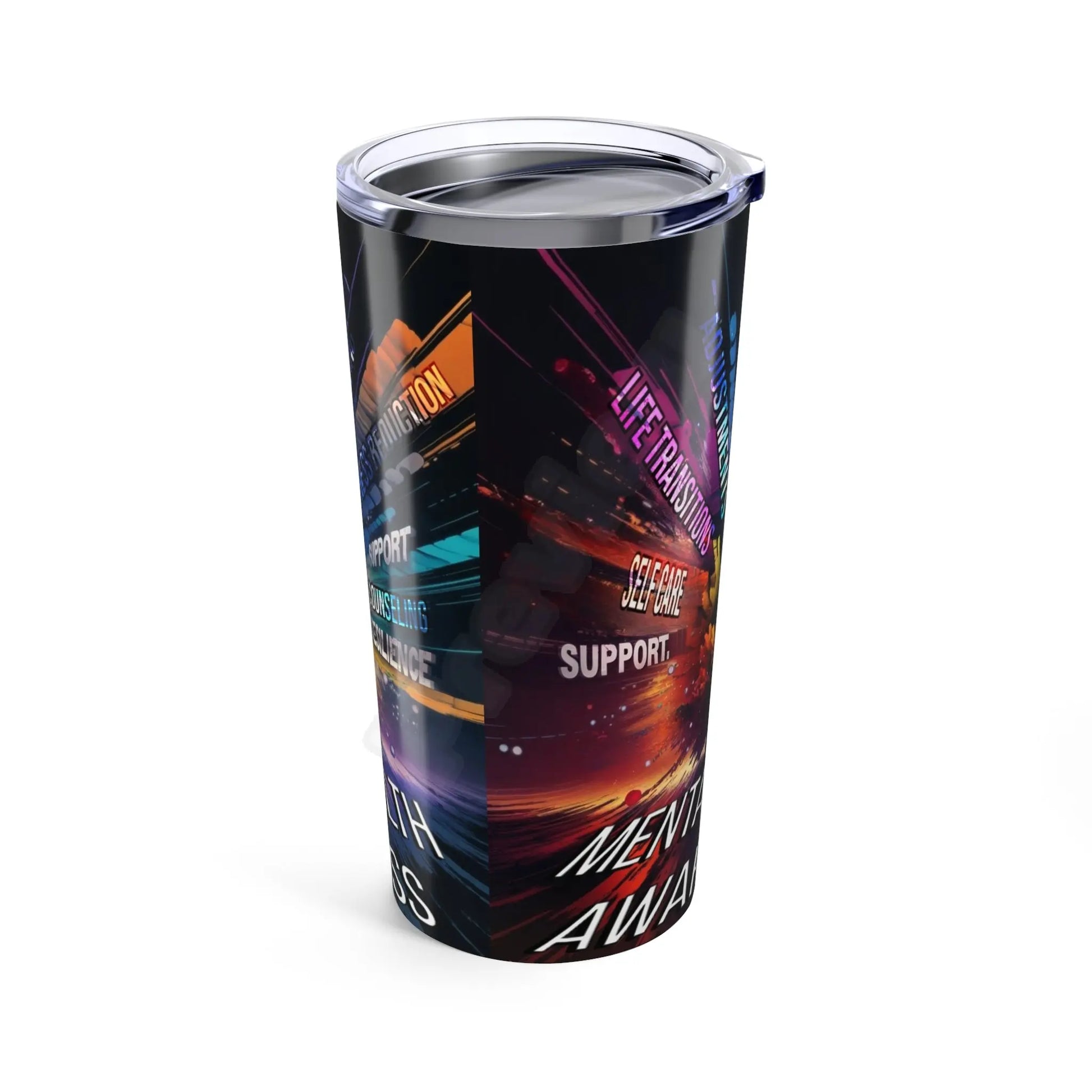 mental health explosion Tumbler 20oz Printify