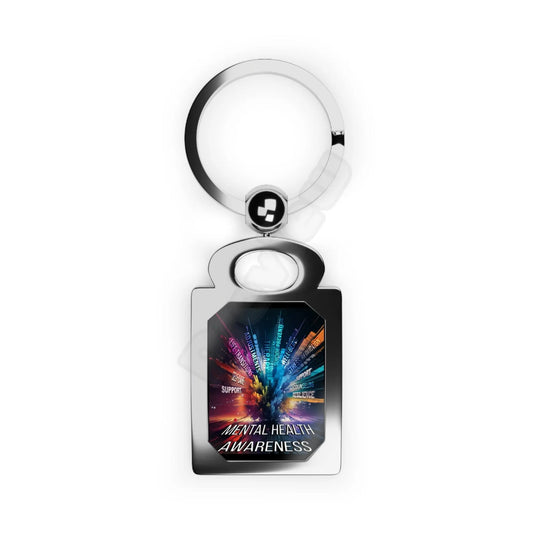 mental health explosion key ring.