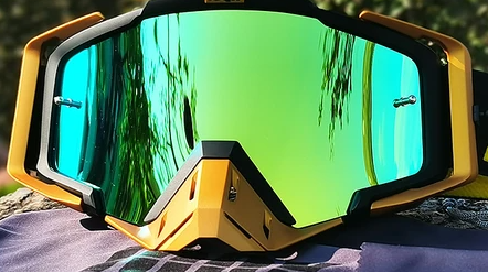 Motocross Goggles Canvas Graffitti