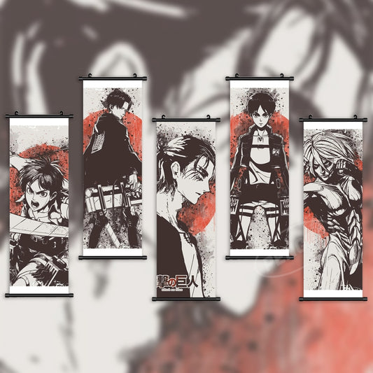 Wall Hanging Anime Painting Poster - Canvas Graffitti
