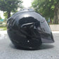 Motorcycle Half Helmet Canvas Graffitti