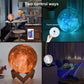 Galaxy Lamp Canvas Graffitti