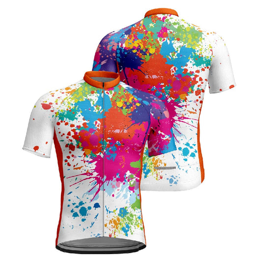 Stylish Cycling Jersey Mesh Breathable Activewear ThisNew