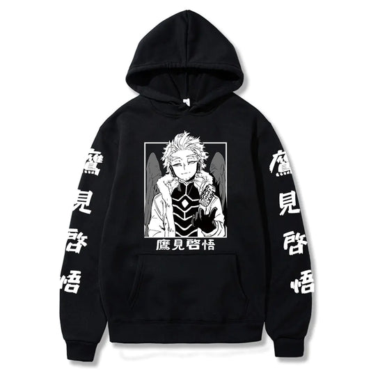 Japanese Anime Unisex Hoodies Sweatshirts Tops Canvas Graffitti