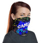 Neck Gaiter blackThis neck gaiter is a versatile accessory that can be used as a face covering, headband, bandana, wristband, and neck warmer. Upgrade your accessory game and find a Canvas GraffittiNeck Gaiter black