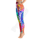 Yoga Leggings Canvas Graffitti