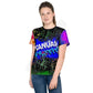 Youth crew neck t-shirt black Canvas Graffitti