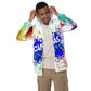 Men’s windbreakerThis lightweight windbreaker ensures maximum comfort on windy, rainy, and sunny days, thanks to the water-resistant fabric and breathable mesh lining. The windbreakeCanvas GraffittiMen’
