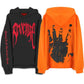 Revenge Hoodie Sweatshirt Canvas Graffitti