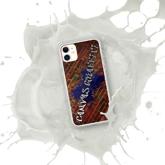 iPhone Case brickThis sleek iPhone case protects your phone from scratches, dust, oil, and dirt. It has a solid back and flexible sides that make it easy to take on and off, with preCanvas GraffittiiPhone Case brick