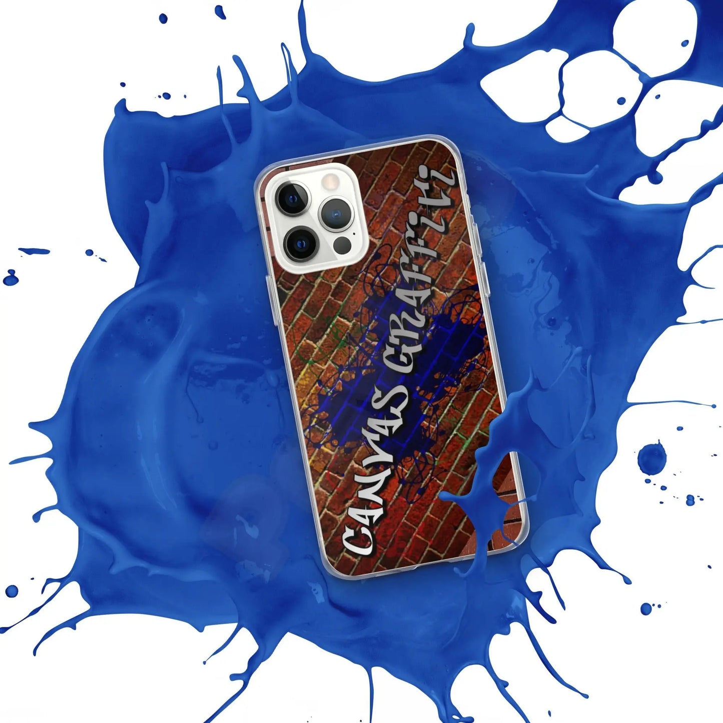 iPhone Case brickThis sleek iPhone case protects your phone from scratches, dust, oil, and dirt. It has a solid back and flexible sides that make it easy to take on and off, with preCanvas GraffittiiPhone Case brick